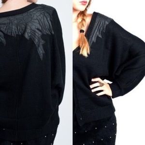 🍂 Someday lovin cardigan with leather bird